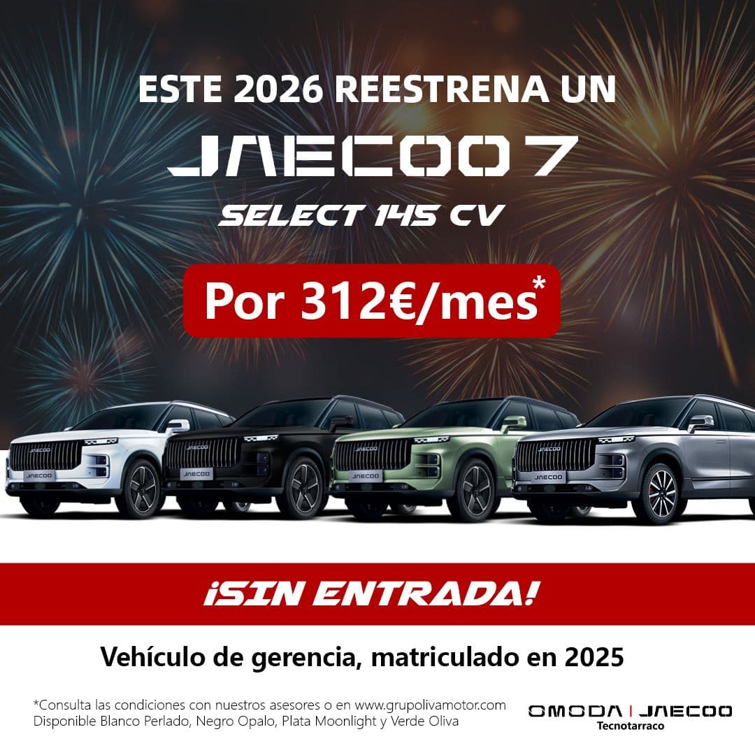 Este 2026 reestrena un Jaecoo 7