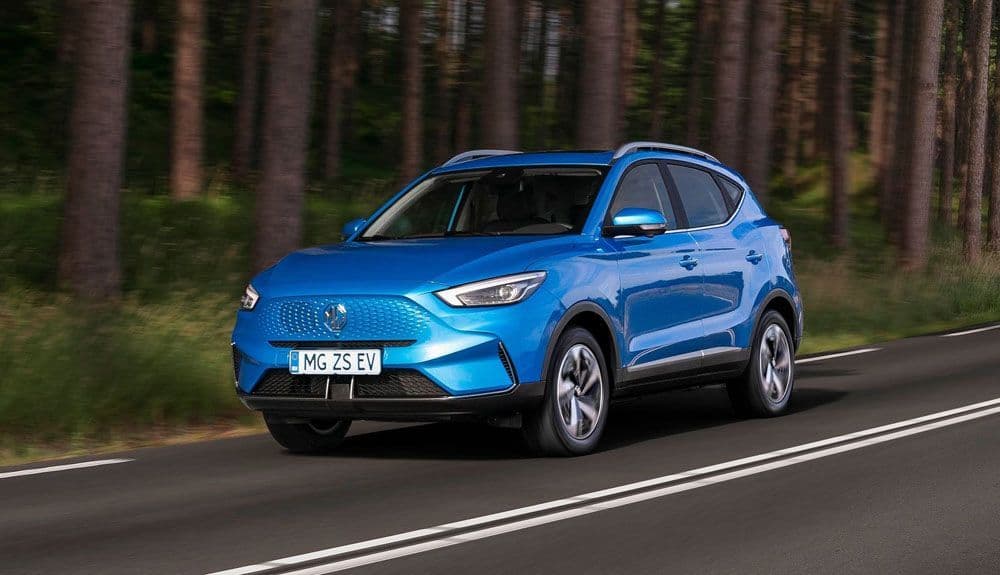 Fondo de héroe para MG ZS EV