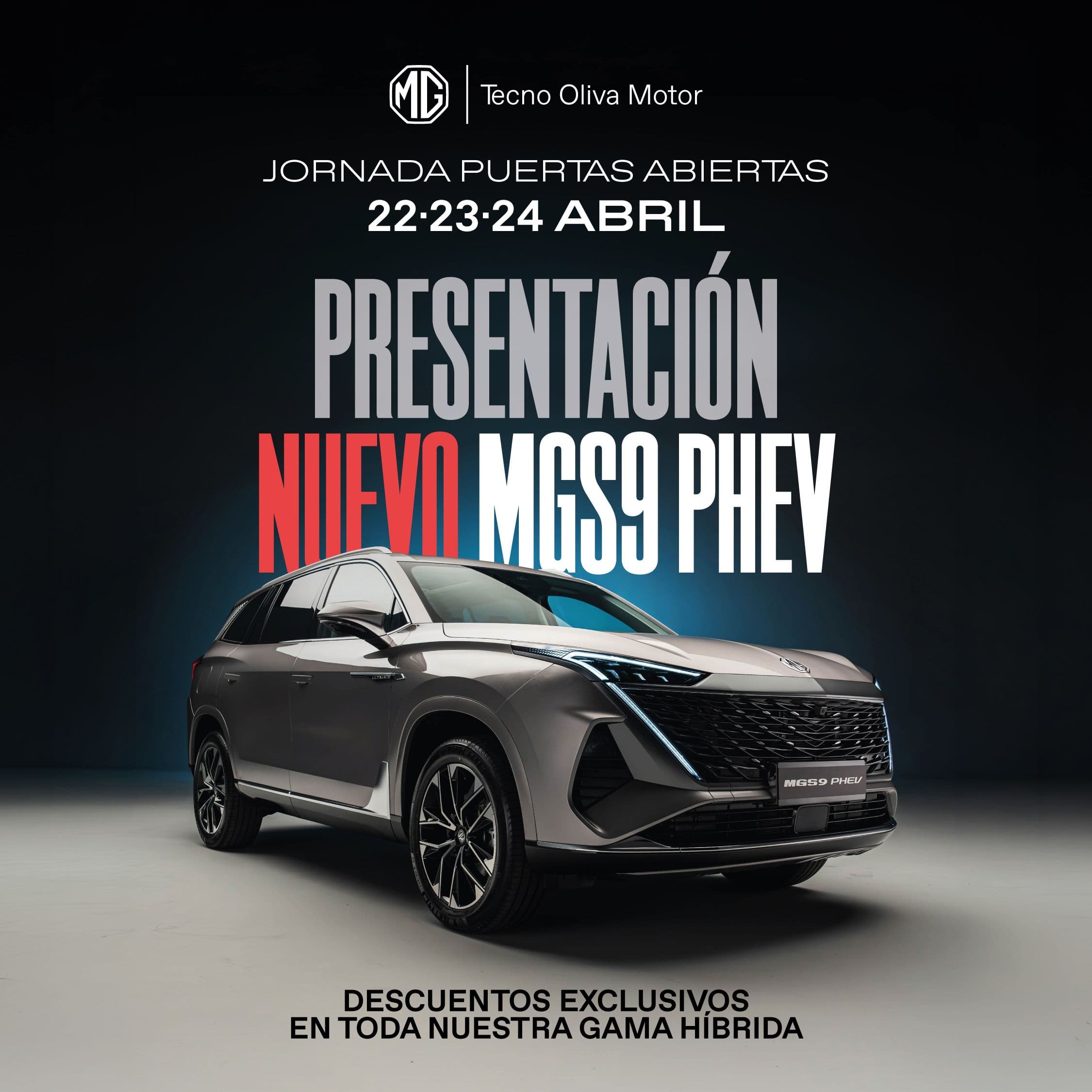 Descubre el nuevo MG S9 PHEV: Elegancia y potencia híbrida