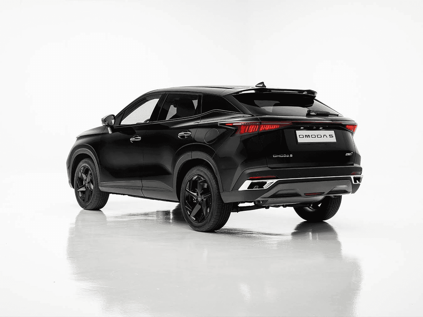 Imagen de un vehículo OMODA destacando su diseño exterior y estilo innovador