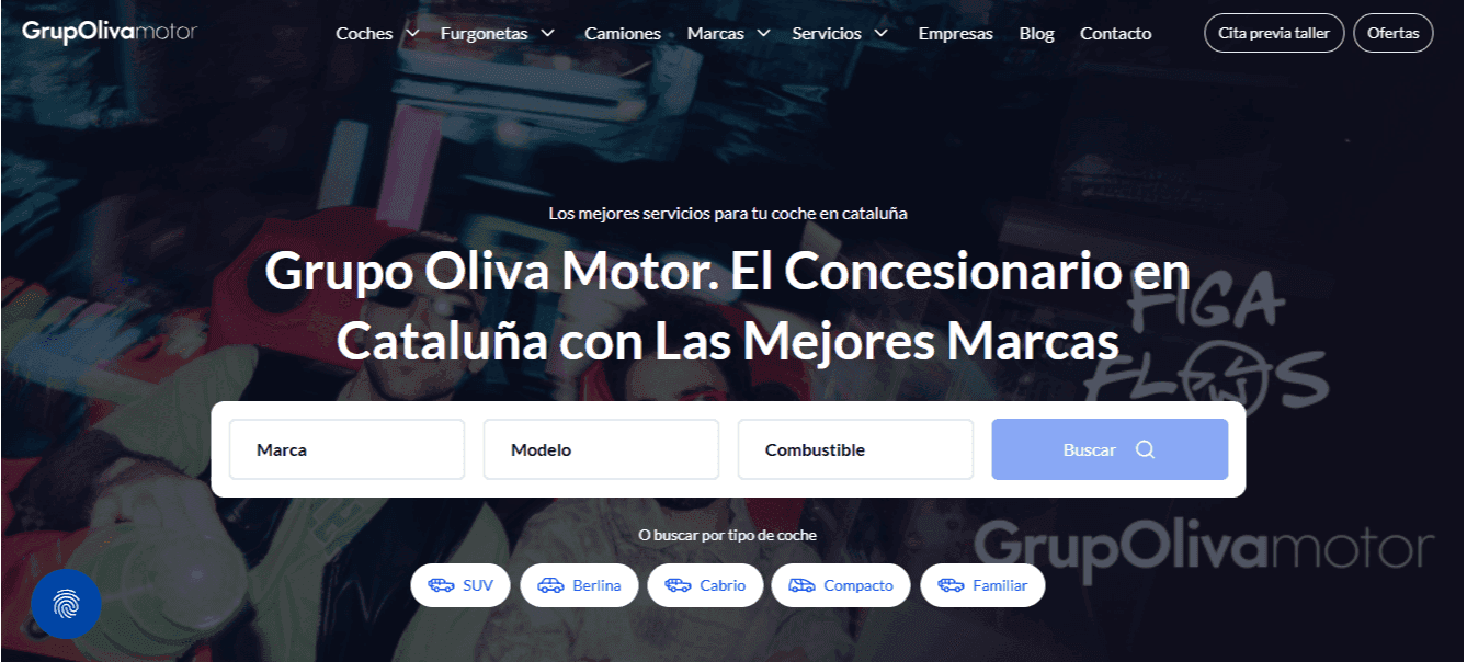 GrupOlivaMotor estrena nova web i continua accelerant cap al futur